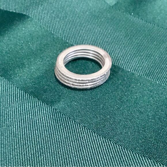 Pianegonda Sterling Silver Stack Rings - Picture 3 of 11